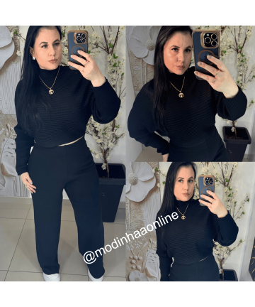 Conjunto Megan Preto
